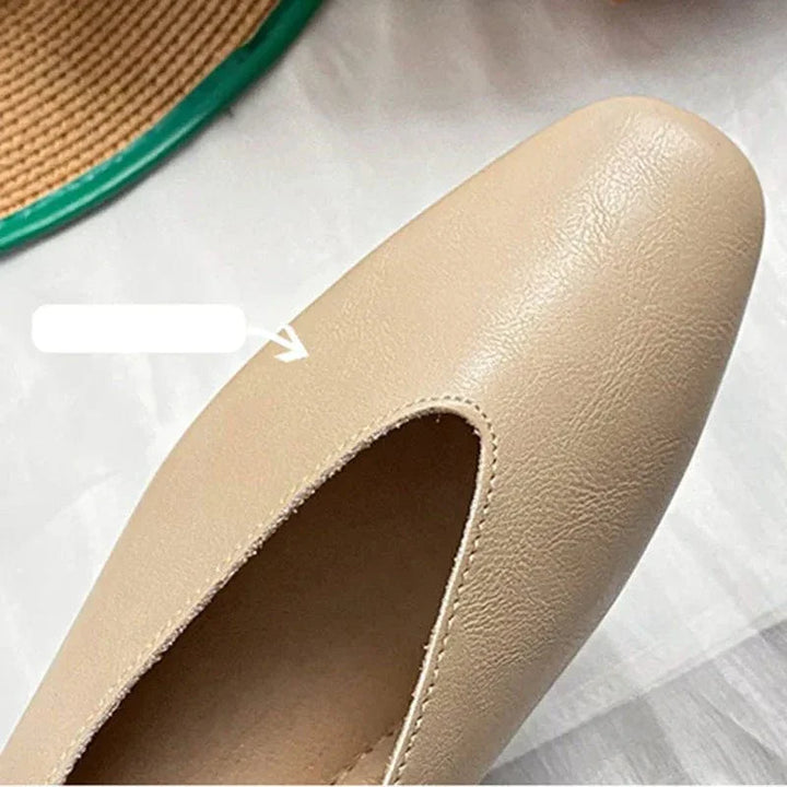 Beliza Leather Flats