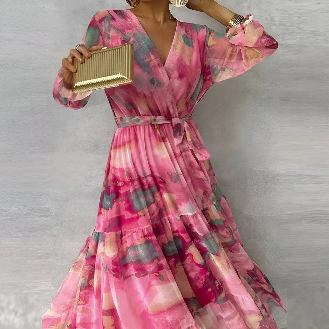Marizanne Elegant Pleated Summer Dress