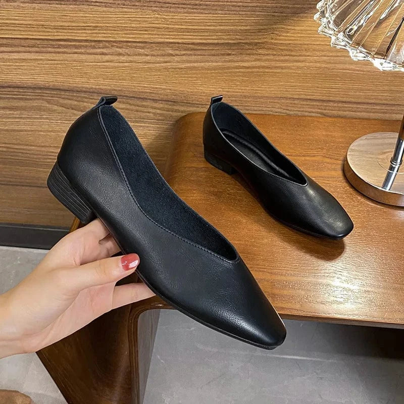 Beliza Leather Flats