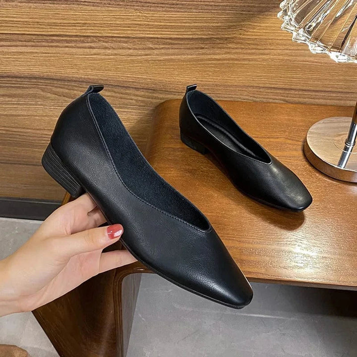 Beliza Leather Flats
