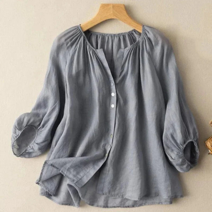 Arla Linen Blouse