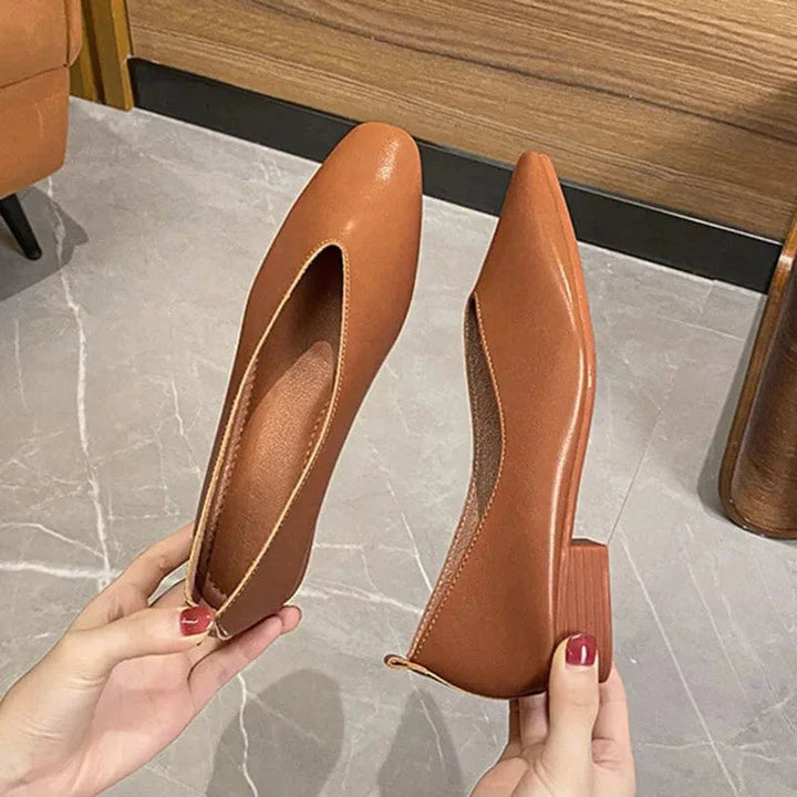 Beliza Leather Flats