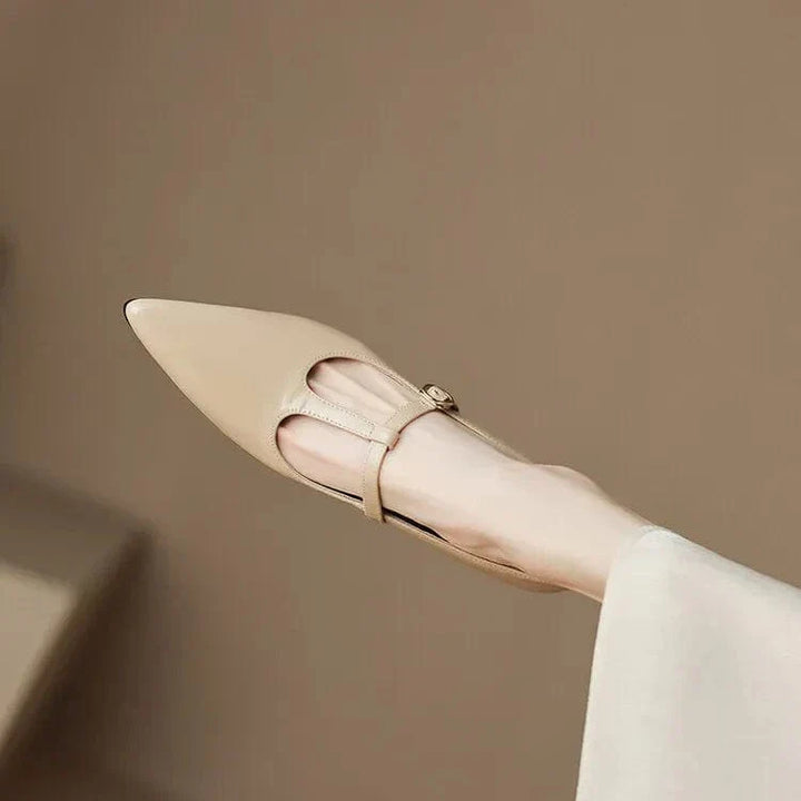 Olysa Patent Leather Kitten Heels