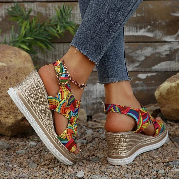 Vivazza Janeiro Wedge Sandals