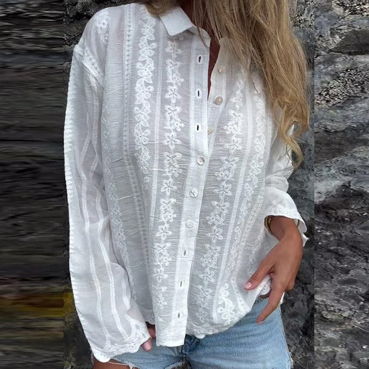 Élodie Embroidered Blouse