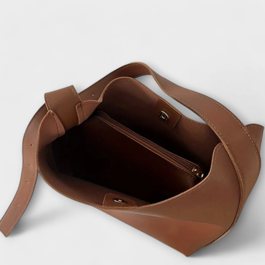 Ava – Elegant Leather Shoulder Bag