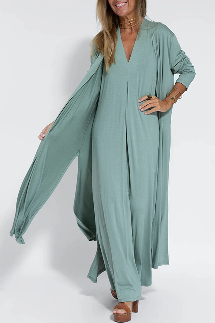 Casual Solid Color Cardigan