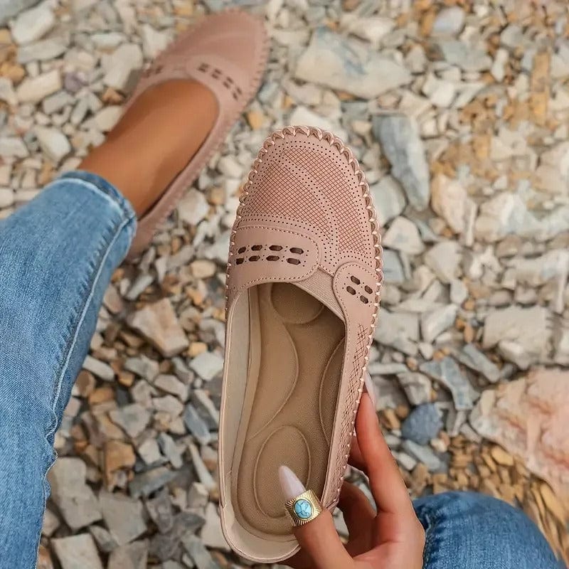 Alma Vintage Leather Loafers