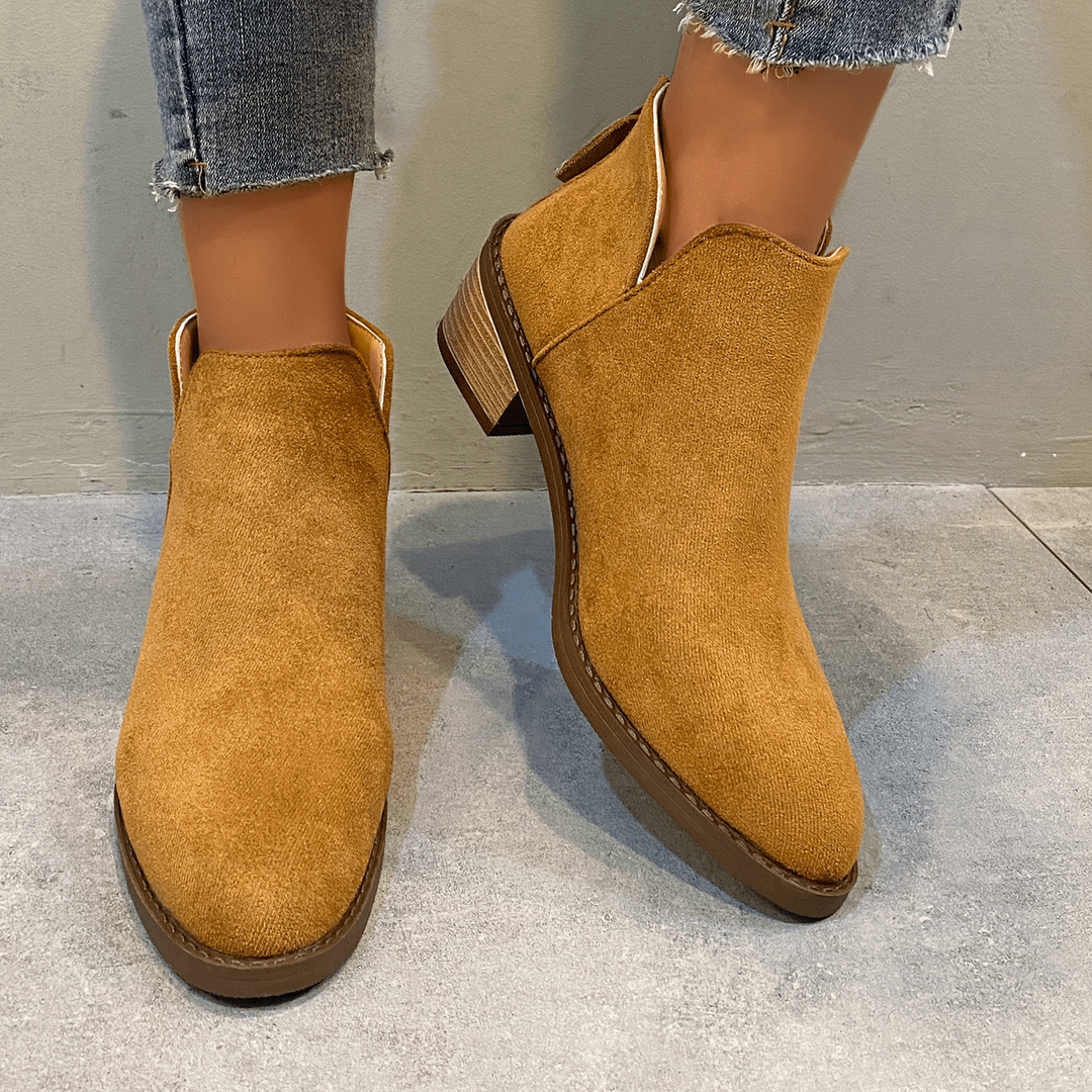 Alba Zipper Boots