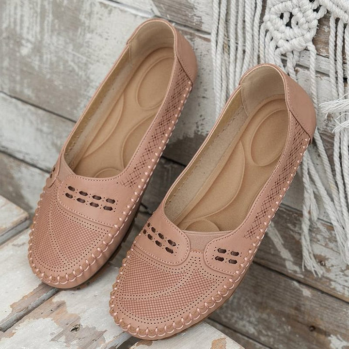 Alma Vintage Leather Loafers