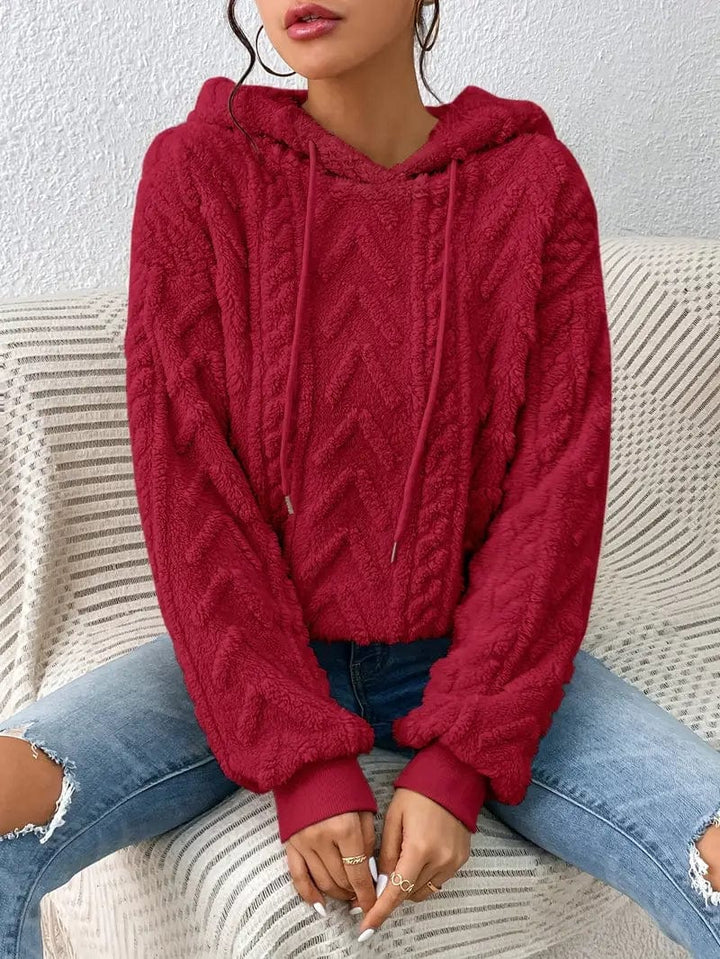 The Chill Cocoon Knit Hoodie