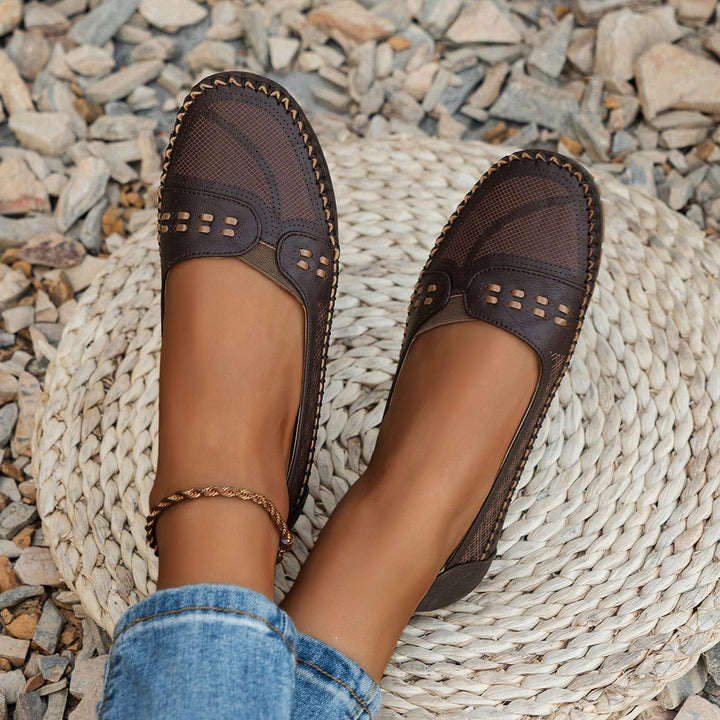 Alma Vintage Leather Loafers