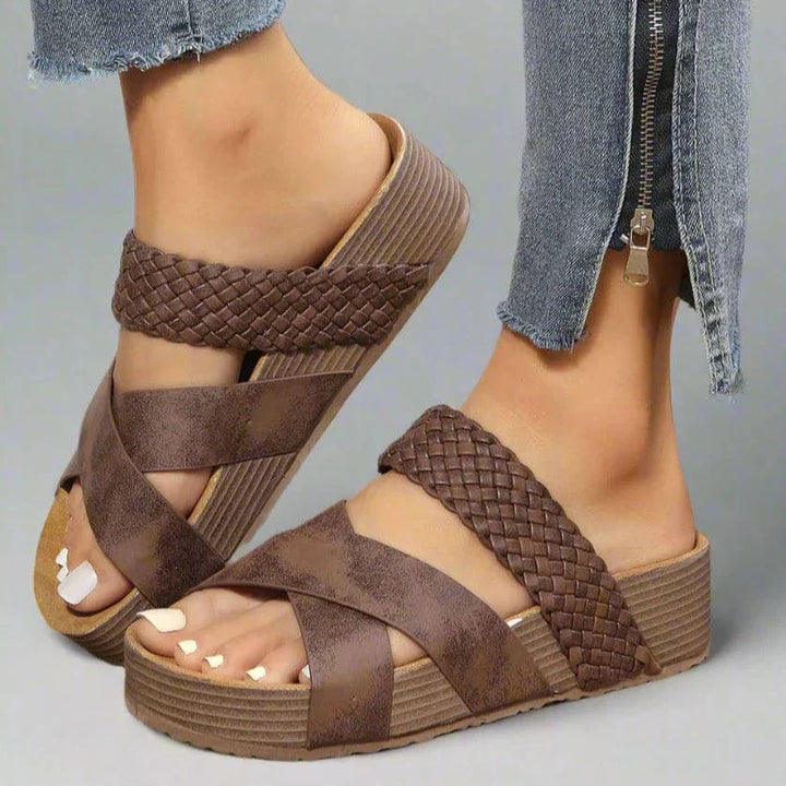 Thalia Woven Sandals