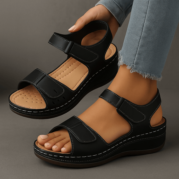 Alba Noree Leather Sandals