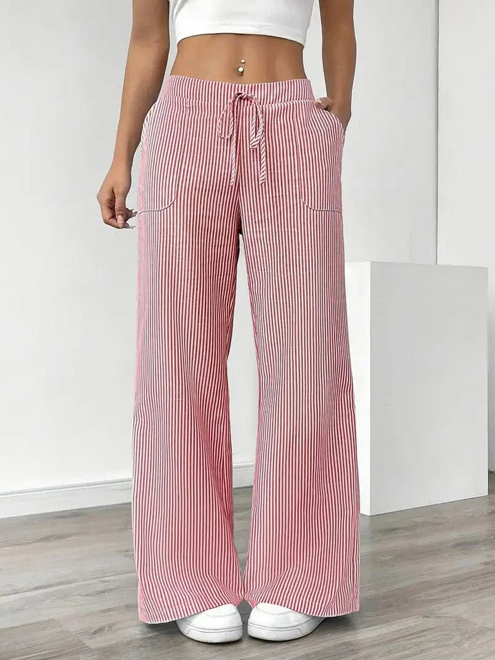 Louise Pull-On Striped Pants