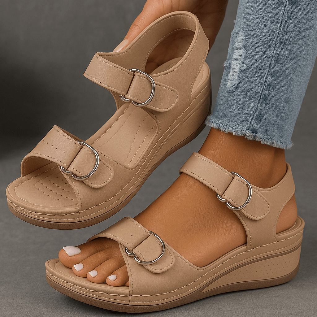 Alba Noree Leather Sandals