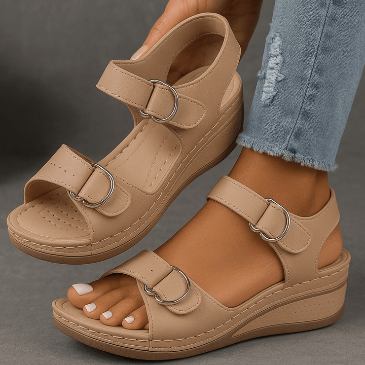 Alba Noree Leather Sandals