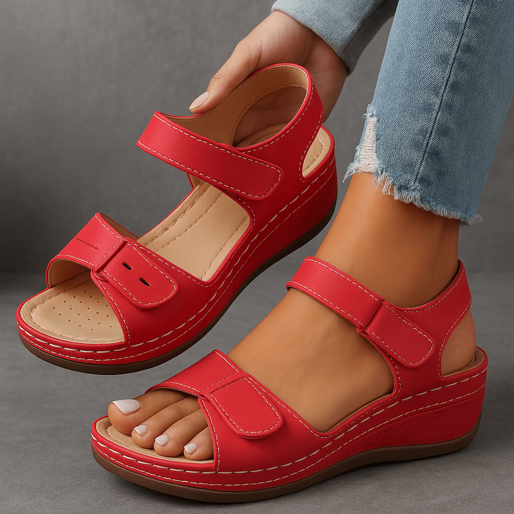 Alba Noree Leather Sandals