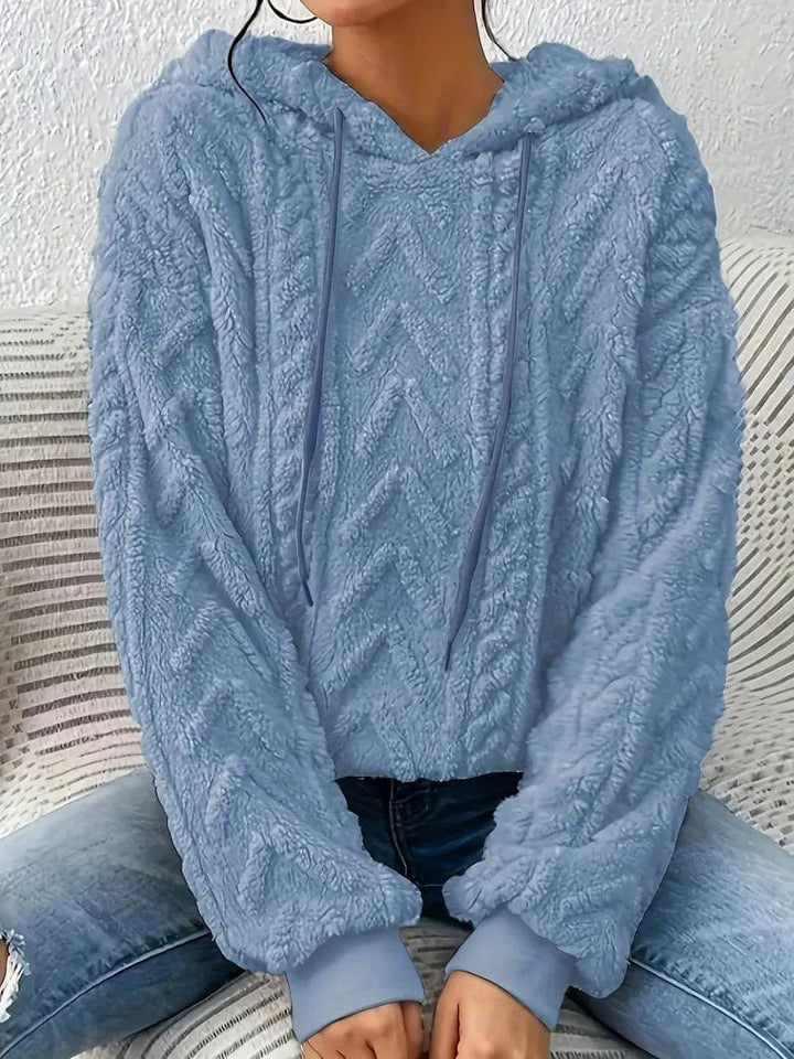 The Chill Cocoon Knit Hoodie