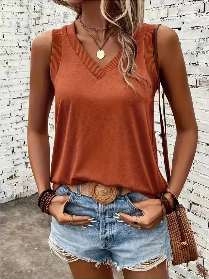 Assila V-Neck Top