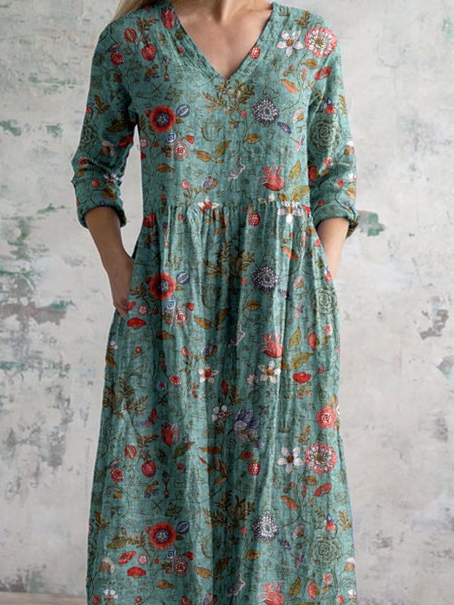 Evelyn Bloom Dress