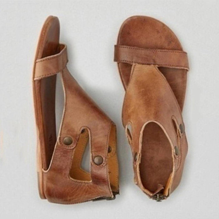 Eliana Orthopedic Leather Sandal