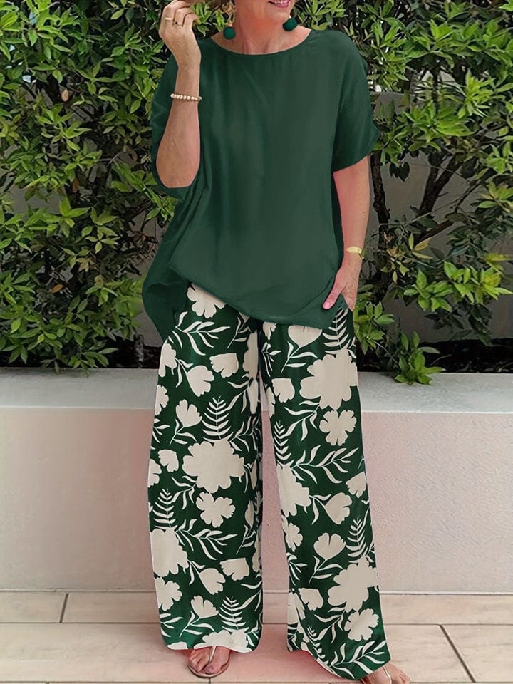 Zarina Floral Two-Piece Set