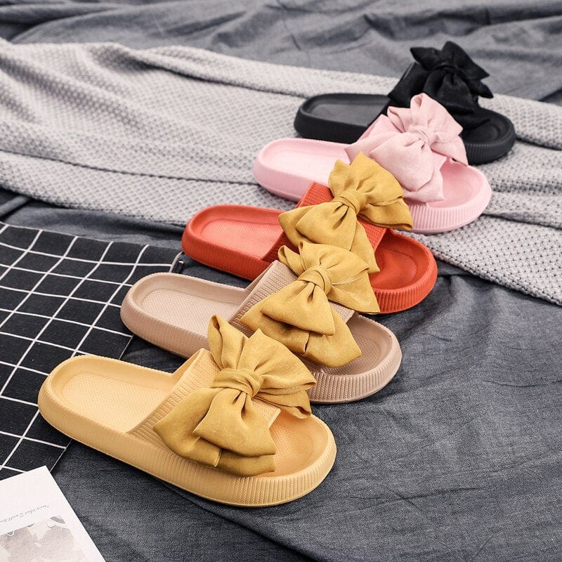 Serena Bow Slides