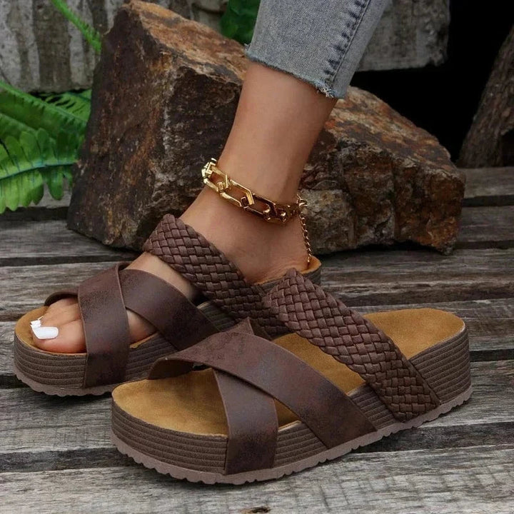 Thalia Woven Sandals