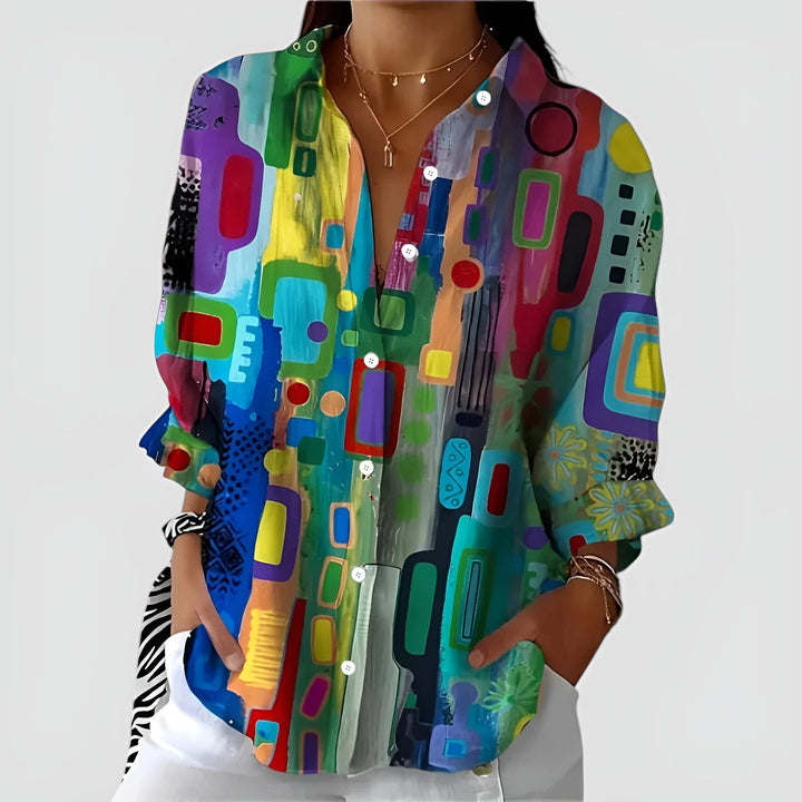 Seraphina Muse Art Blouse