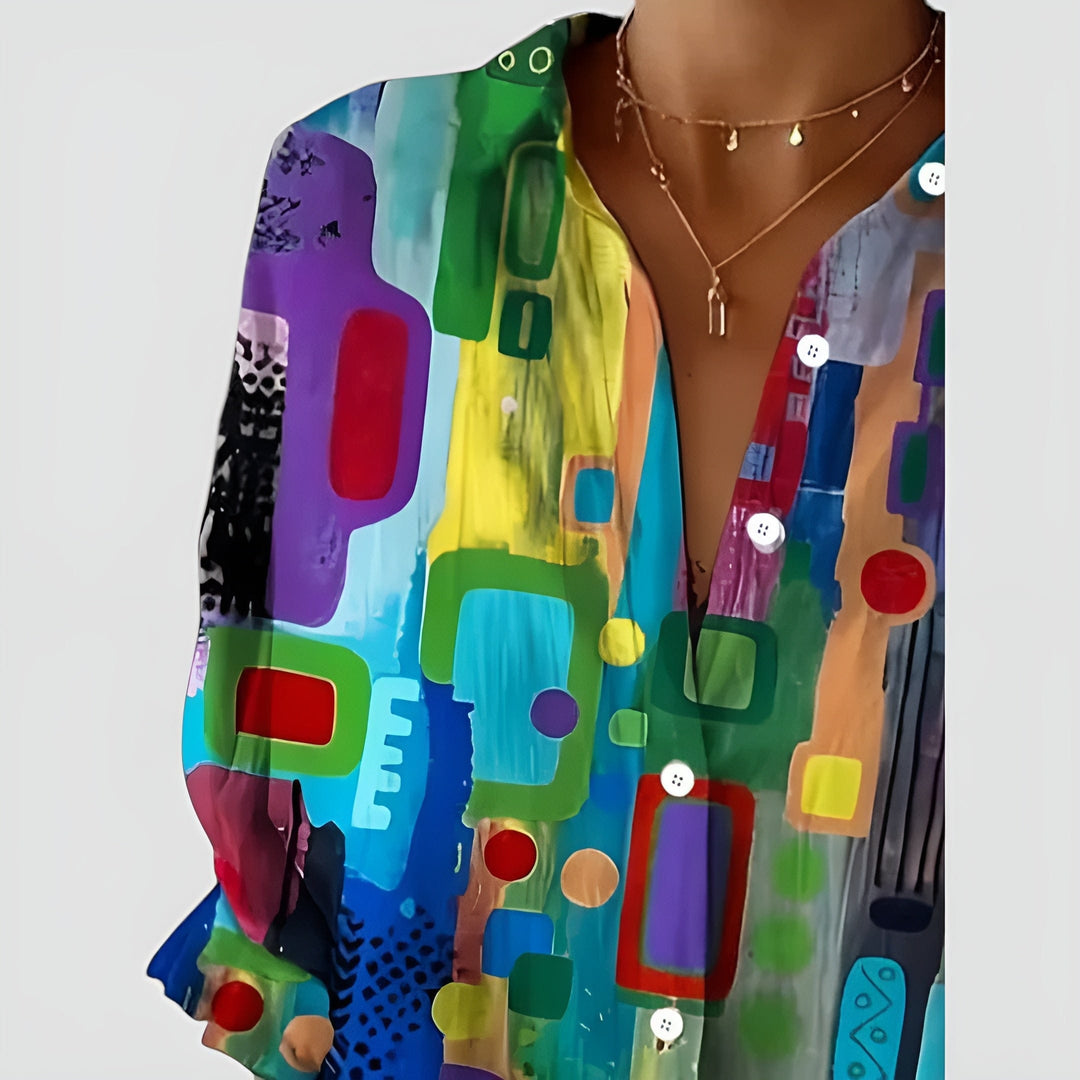 Seraphina Muse Art Blouse