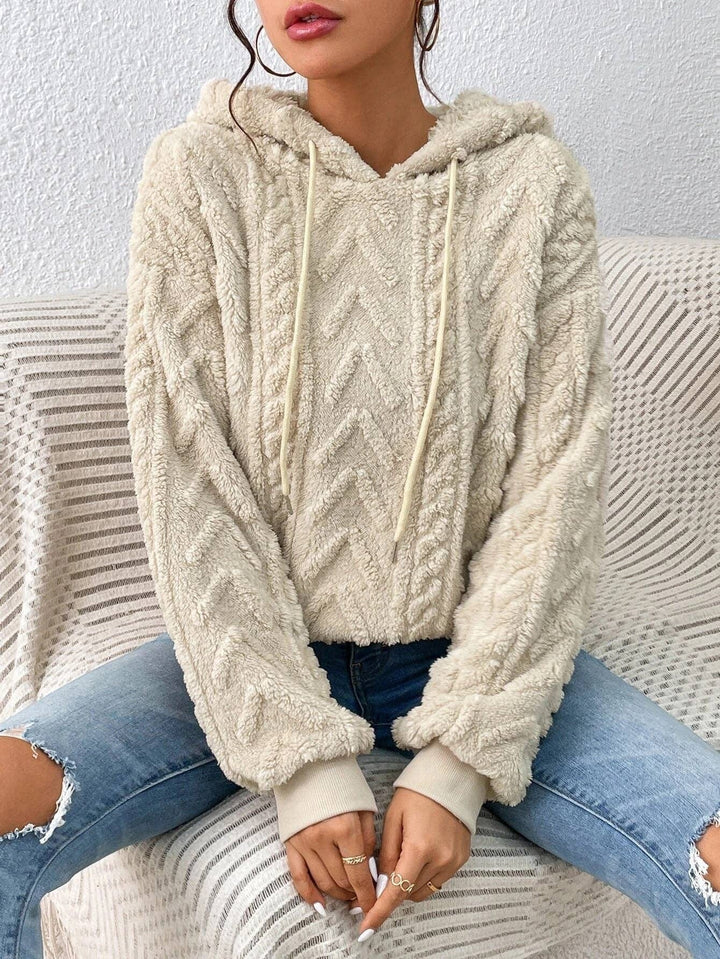 The Chill Cocoon Knit Hoodie
