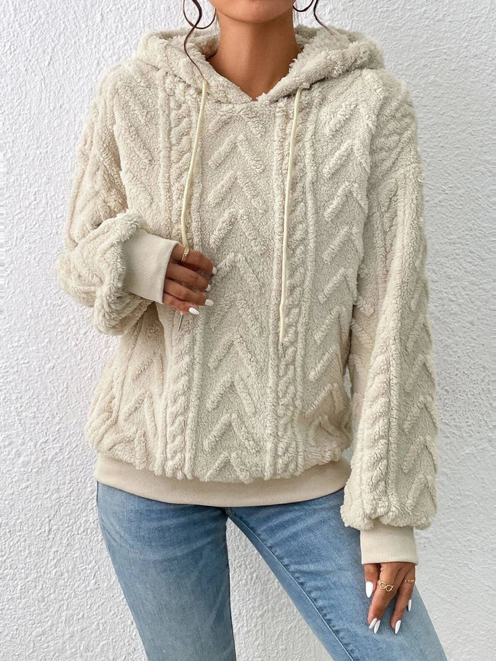 The Chill Cocoon Knit Hoodie