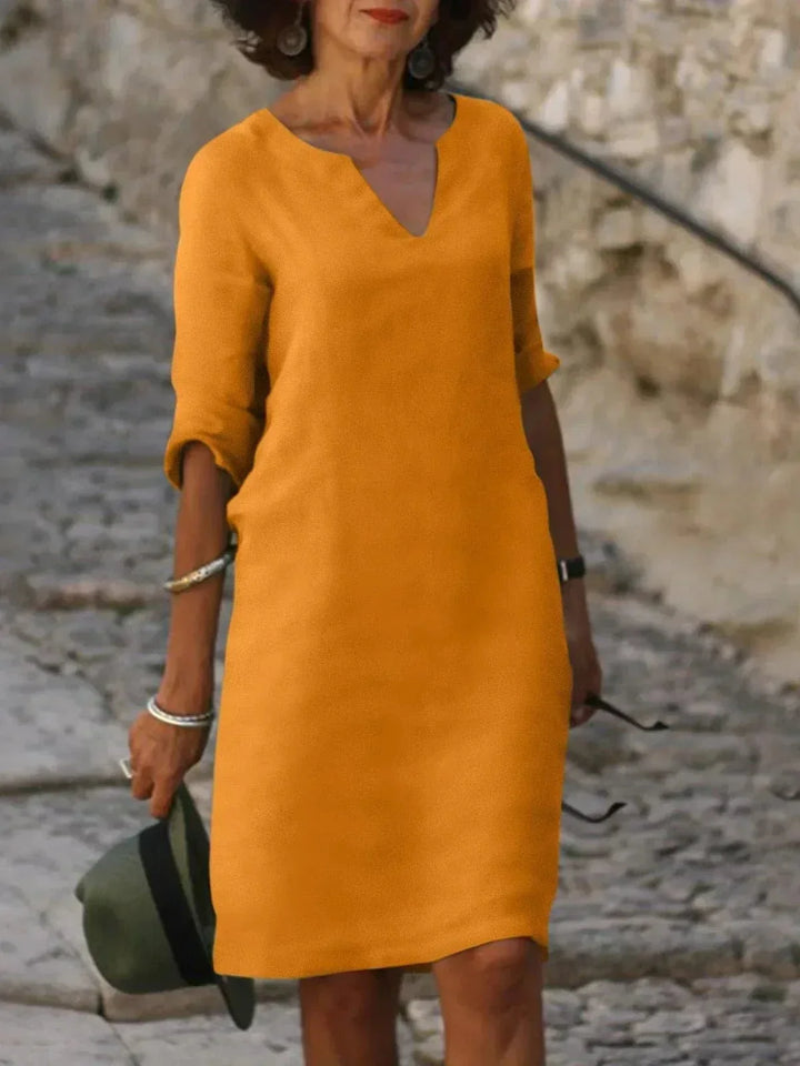 Josette V-Neck Dress