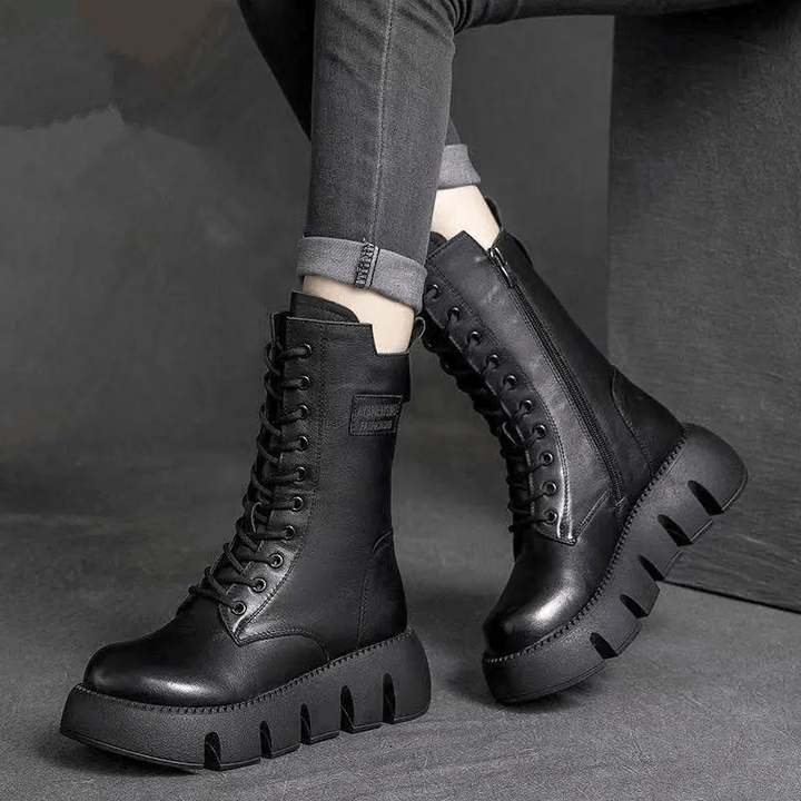 Ophelia Orthopedic Leather Boots