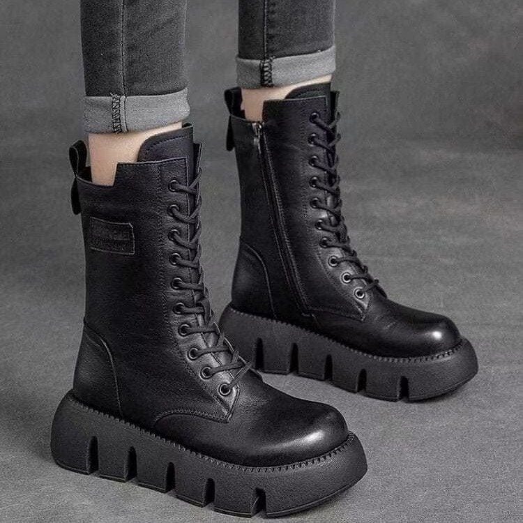 Ophelia Orthopedic Leather Boots