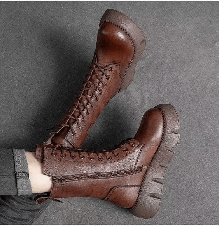 Ophelia Orthopedic Leather Boots