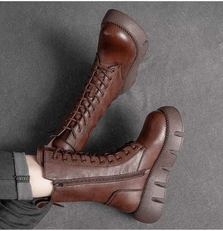 Ophelia Orthopedic Leather Boots