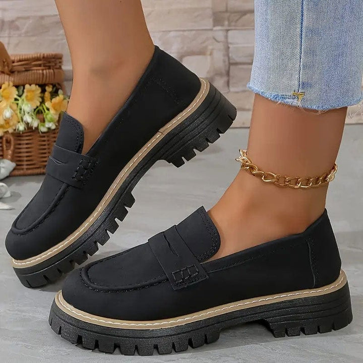Sophia Suede Loafers