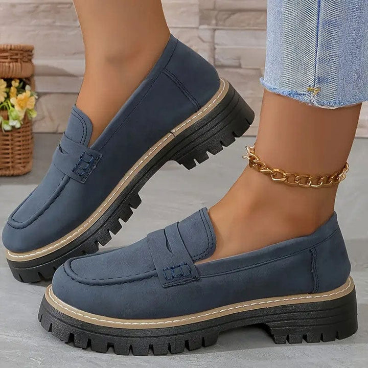 Sophia Suede Loafers