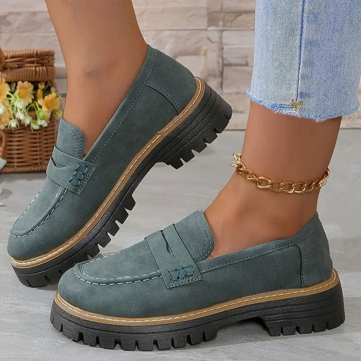 Sophia Suede Loafers
