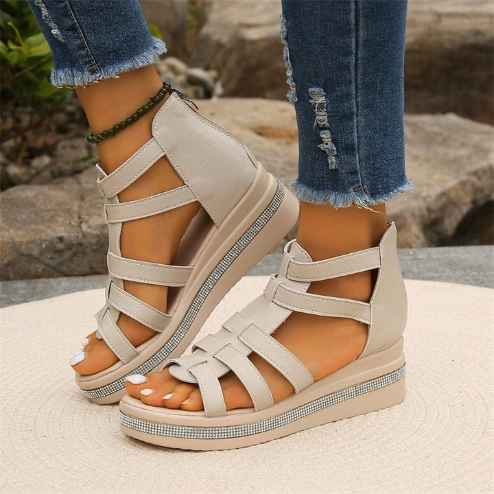 Arisa Gleam Gladiator Sandals